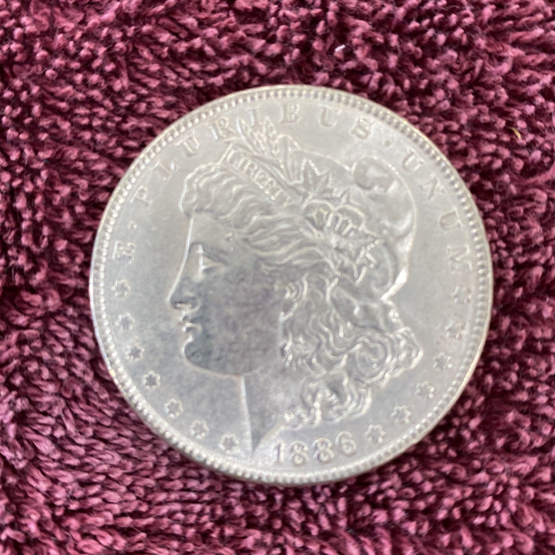 1886 Morgan Silver Dollar 