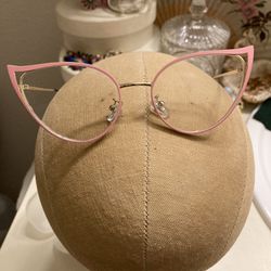 Designer Glasses (pink enamel)