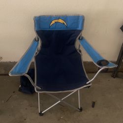 Chargers Foldable Chair