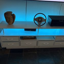 Led Light Entertainment Center 