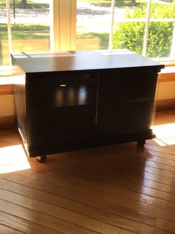 Small TV Stand on Casters