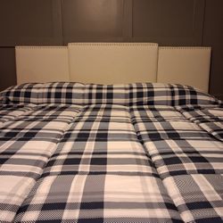 King Bed Mattress Upholstered Headboard