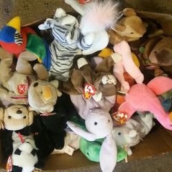 Beanie Babies Approximately 50 Pieces