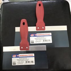 Brand New Blue Steel Taping Knives (2)