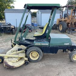 John deere front discount mower for sale