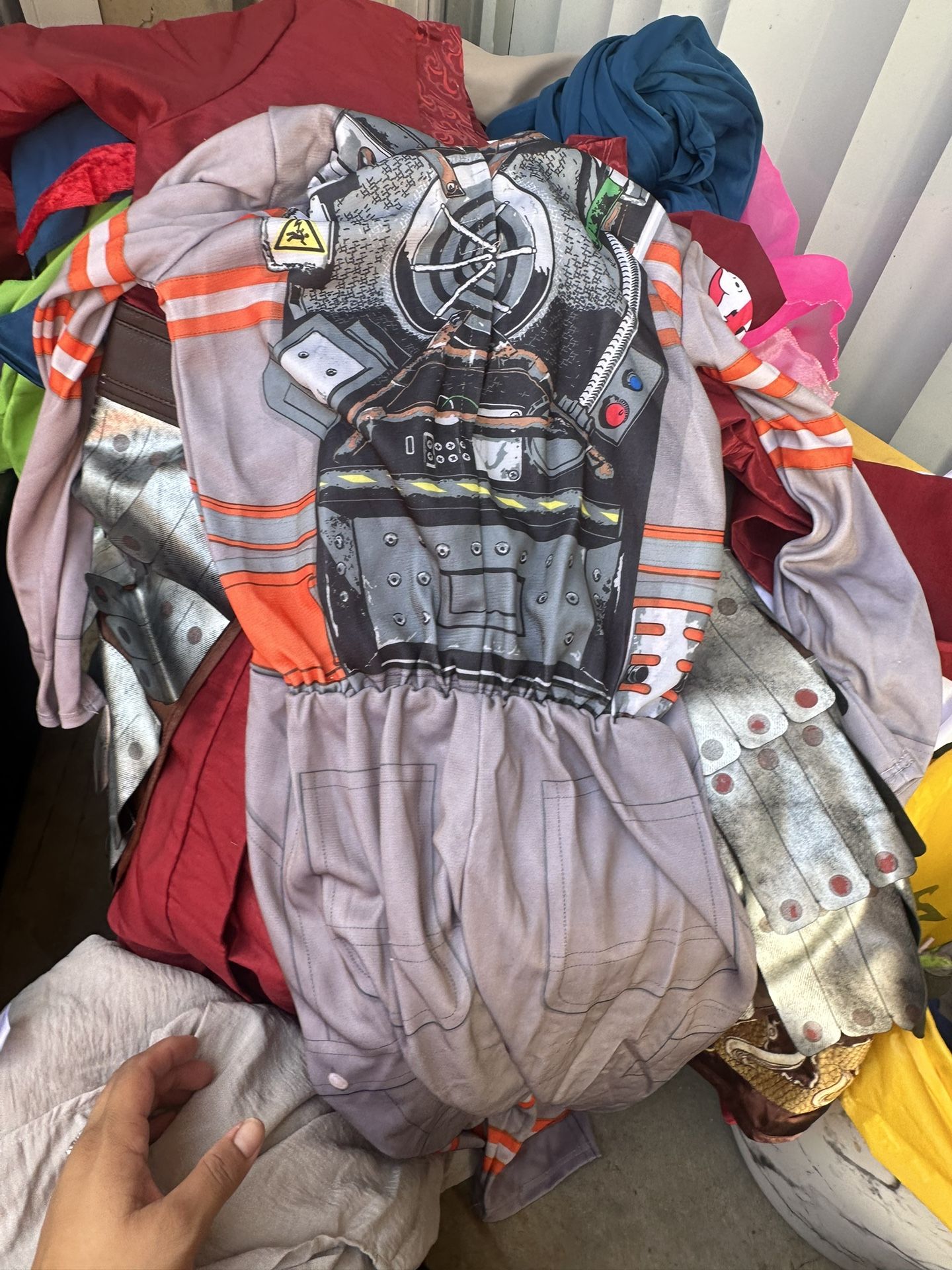Ghost Buster Costume Size 6 Kids