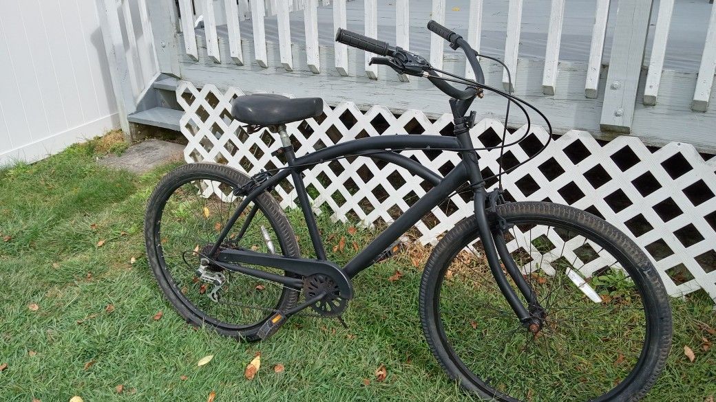 26-in 7-speed Bay Cruiser Bike Ready To Ride With New Chain New Shifter And Cable
