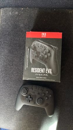 Nintendo Switch 2 pro controller resident evil edition