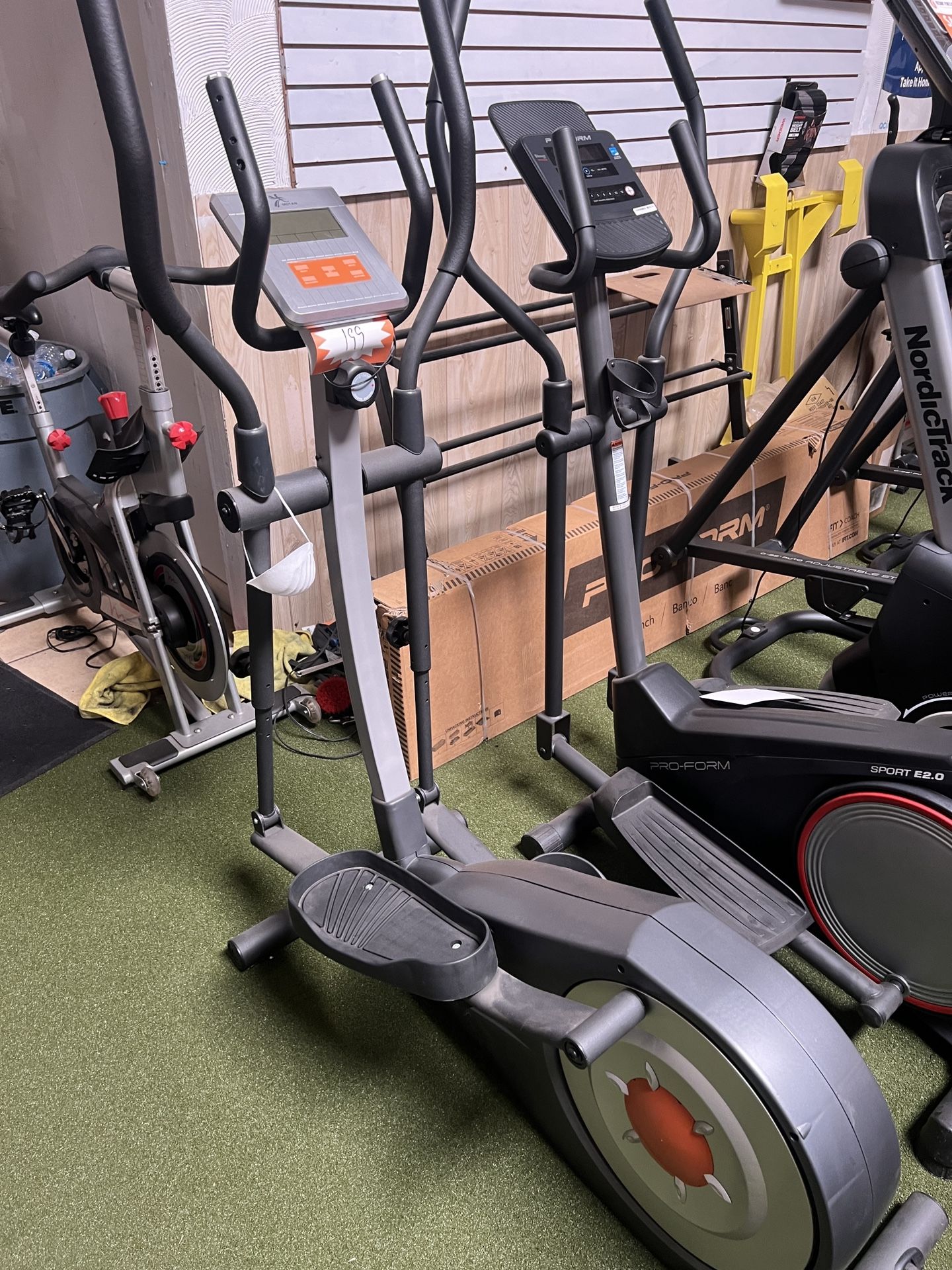 Huge elliptical blowout sale 