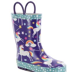 Unicorn Dreams Rain Boot, 8