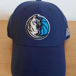 🏀 Dallas Mavericks Dark Blue Hat One Size Fit All New Adidas FitMax 70  NBA Basketball 🏀 