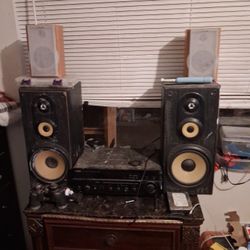 Receiver and Sonyspeakers