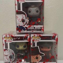  Funko Pop! Movies Freddy Krueger & Jason Voorhees