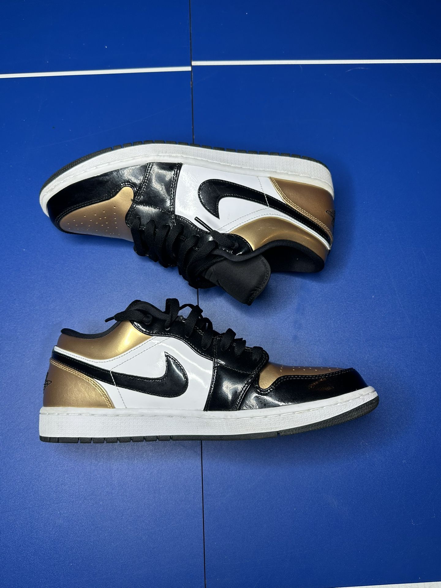 JORDAN 1 LOW GOLD TOE Sz 11.5 VNDS/NO BOX