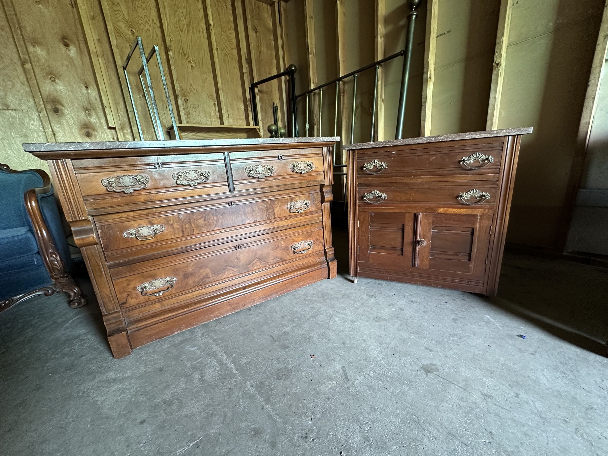 Victorian Marble Tables