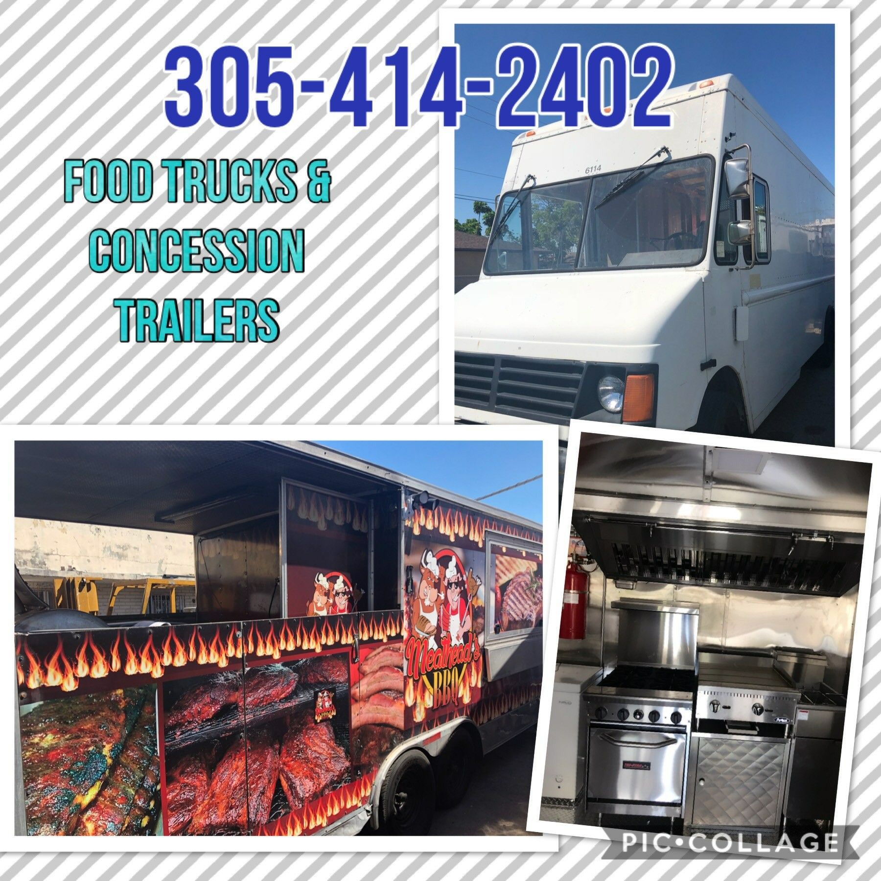 Food trucks and food concession trailers