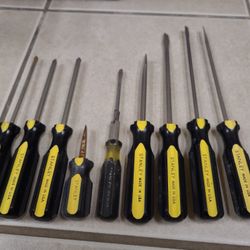 Stanley Screwdriver Lot 