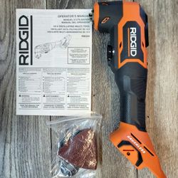 RIDGID 18V Brushless Cordless Oscillating Multi-Tool (Tool Only)
(BRAND NEW)