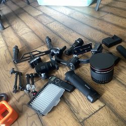 DJI Ronin-S + camera bundle $450