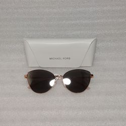 MICHAEL KORS designer sunglasses. Brand new with tags. Pink frames, Gray mirrored shades