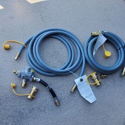 Assorted Natural Gas Grill Parts