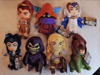 Masters of the Universe Revelation Plush Set of 7