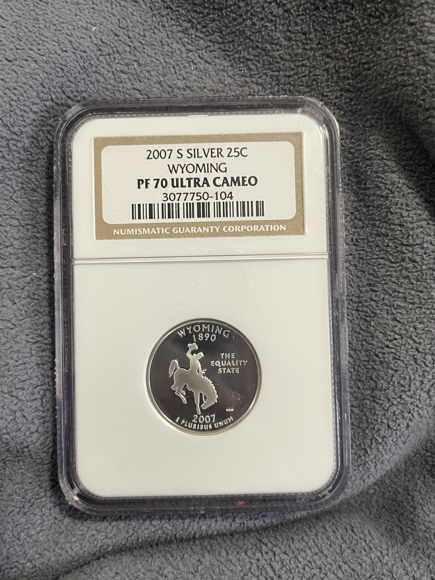 2007 S Wyoming Coin