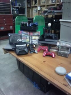 PlayStations and games