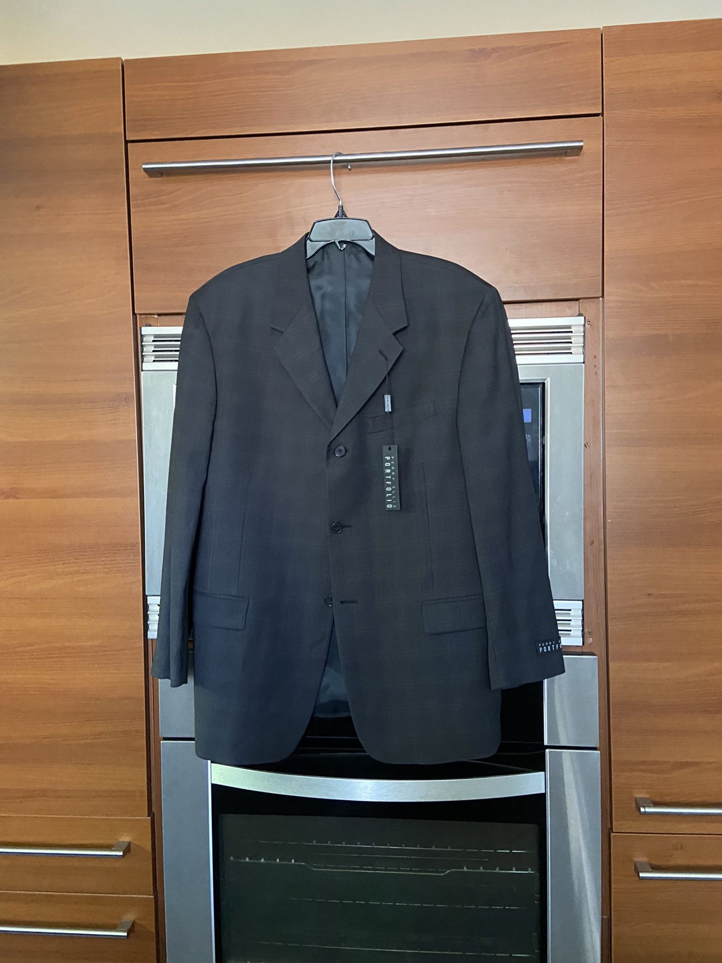 Brand New Perry Ellis Portfolio Suit Jacket Formal Blazer 42R, All