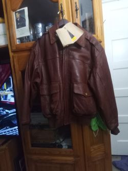 100% Leather Jacket Willis Geiger L