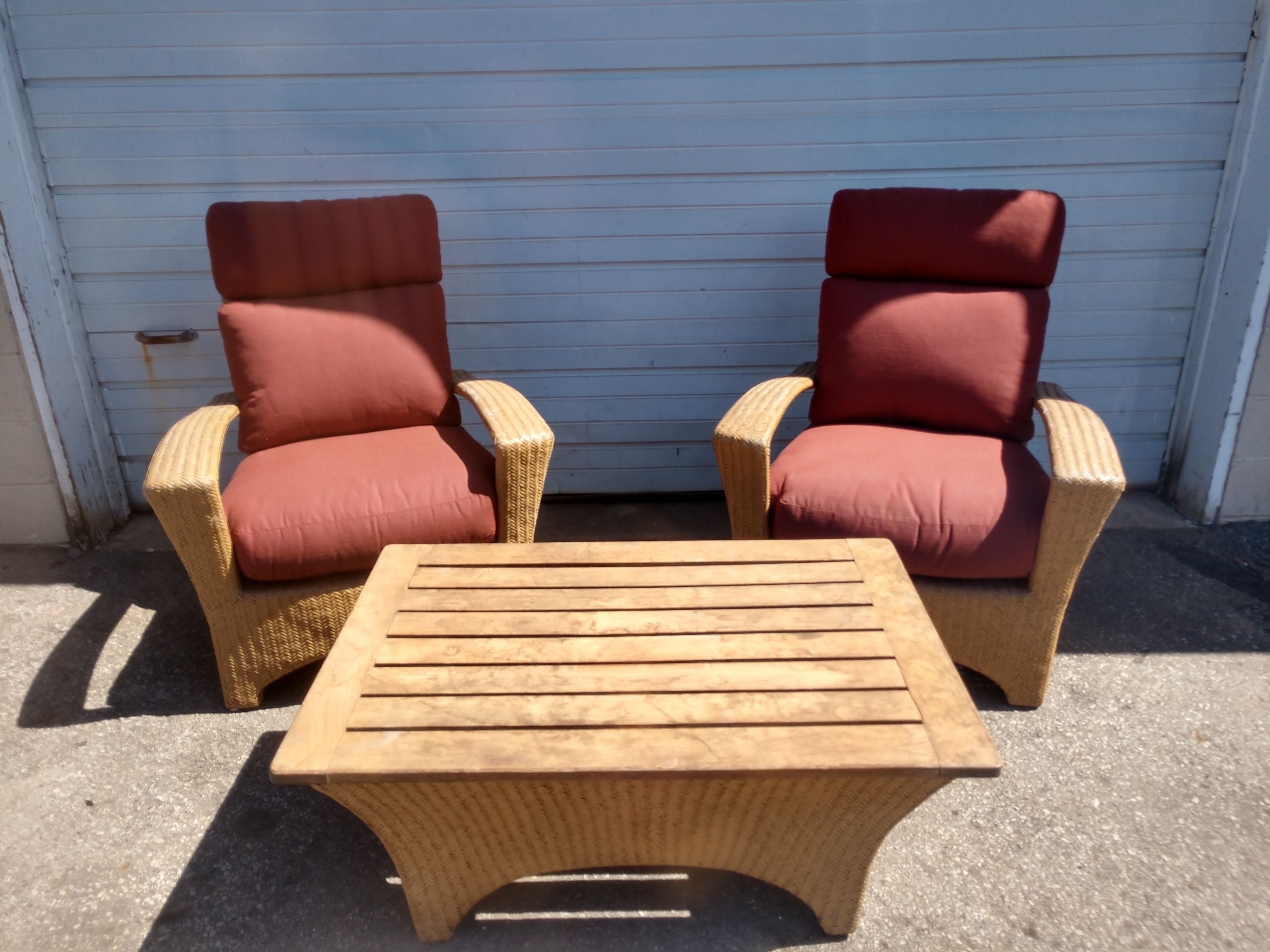 Lane Wicker Patio Furniture Or Individual Pieces