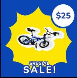 Boys 18" 6 Speed Mtn. Bike