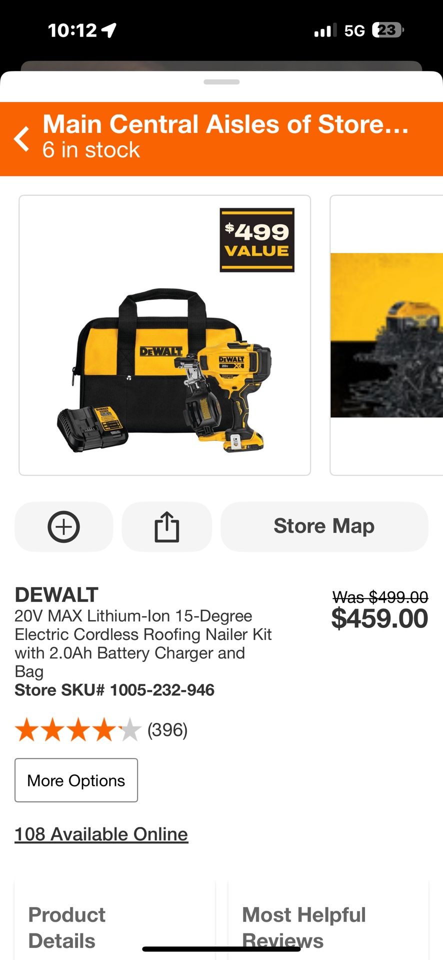Electric Cordless Roofing Nailer Kit
