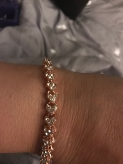 Gold plated bracelet