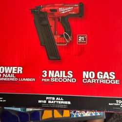 Milwaukee 21 Framing Nailer Brand New
