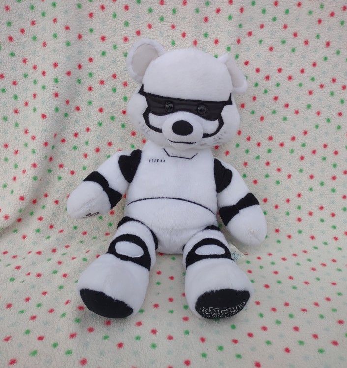 Build Bear Star Wars Force Awakens Stormtrooper Plush RETIRED 18 inch