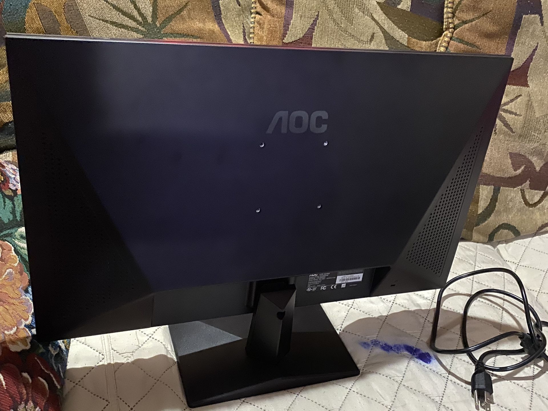 24 inch AOC monitor with HDMI port