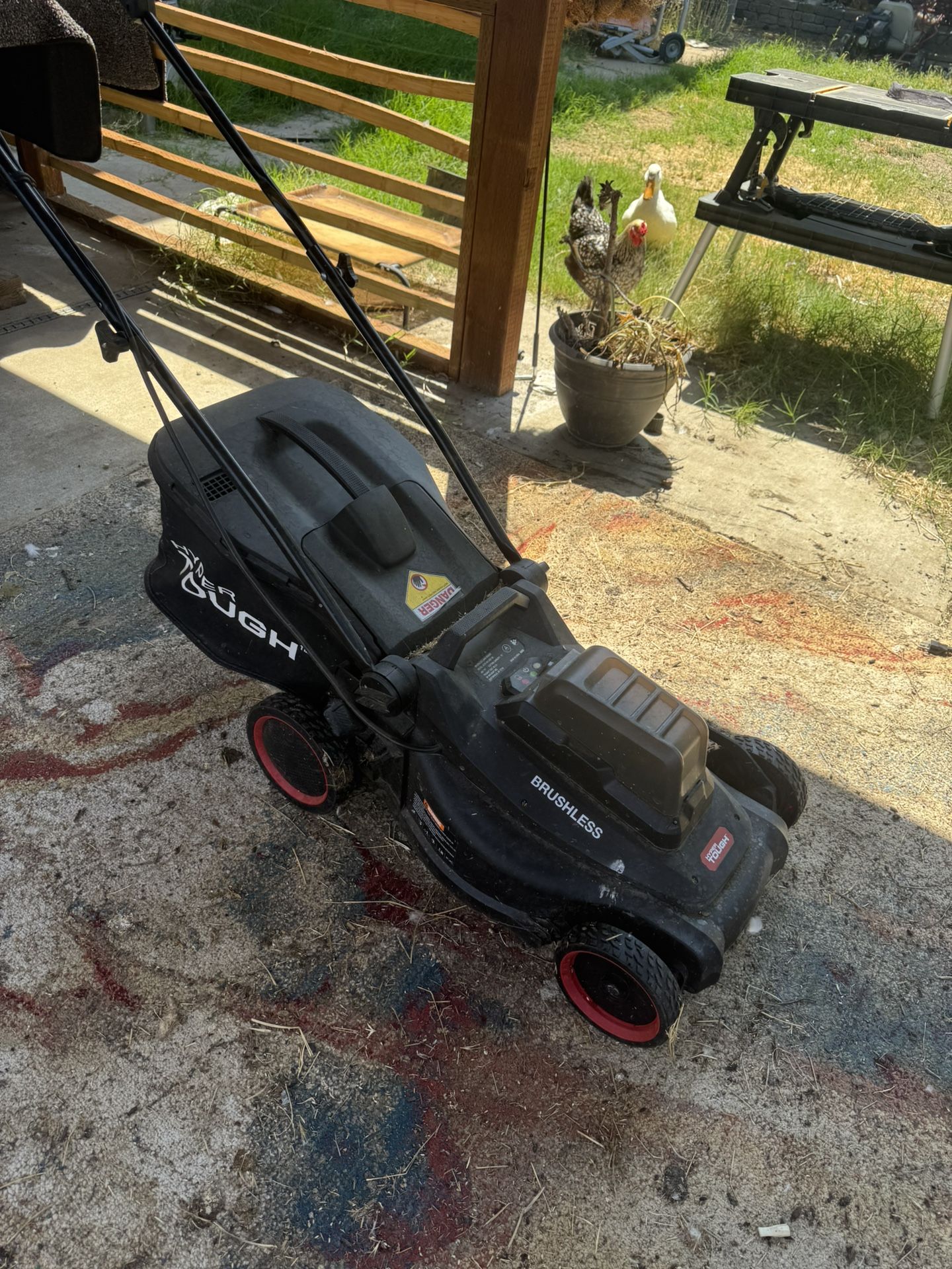 Lawnmower Electric *runs Good And Good Batteries!