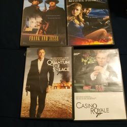 Various Action Movie DVDs 