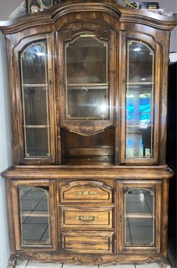 Brown cabinet
