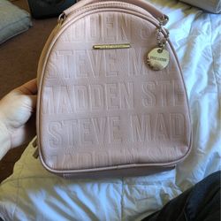 Steve Madden Blush Pink Backpack