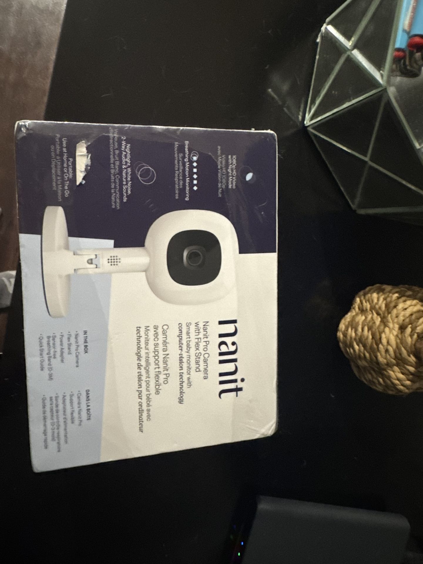 Unopened Nanit Baby monitor camera