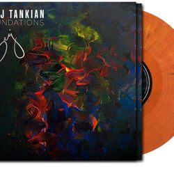 SERJ TANKIAN - FOUNDATIONS Vinyl EP "VOODOO" LIMITED TO 1200 Orange Color SIGNED