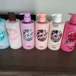 New VS PINK Pump Lotions,  Each
