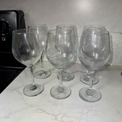 Set Of 6 Wine Glasses