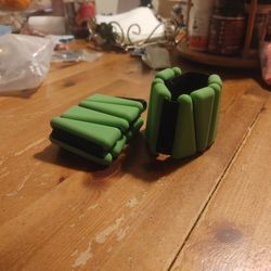 Wusopu Adjustable Pair Of 2LB Wrist/Ankle Weights