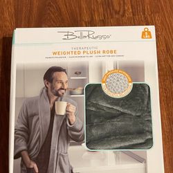 BRAND NEW THERAPEUTIC WEIGHTED PLUSH ROBE