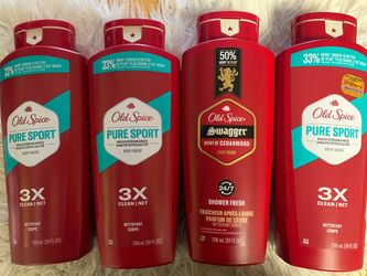 Old spice body wash ($5 each)