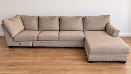 Large Sectional Sofa with Chaise