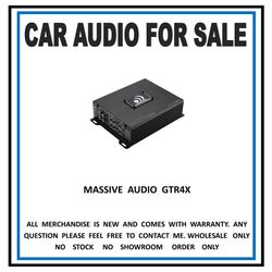 Massive audio GTR 4X